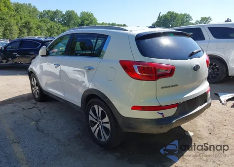 2012 Kia Sportage Ex из США, поврежденный, VIN KNDPC3A2XC7341456